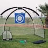 3 In 1 Golf Practice Set Mat Driving Net Chipping Net And Bag 00-Xs67-Fmgw 3 182118103277 0