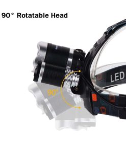 Innogear 5000 Lumen Bright Headlight Headlamp Flashlight Torch 3 Cree Xm-L2 T.. - $34.95