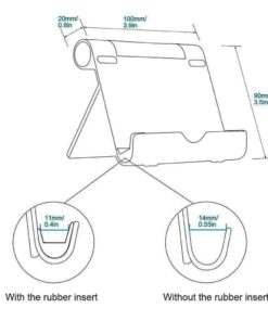 Aibocn Upgraded Multi-Angle Aluminum Stand For Tablets Smartphones And E-Read.. 13 182280710431 6