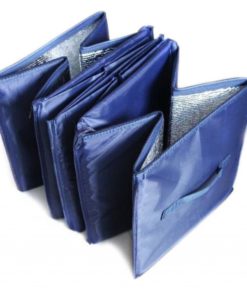 Autoark Ak-009 Navy Blue Foldable Multi Compartment Fabric Car Truck Van Suv .. 9 182280711314 4