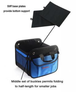 Alternative view of Autoark Ak-022 Multipurpose Collapsible Suv/Trunk Organizer Blue/Black