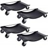 3.5" Hd 4 Pc Set Tire Wheel Dollies Dolly Vehicle Car Auto Repair Moving Diam.. 2 182280741540 0