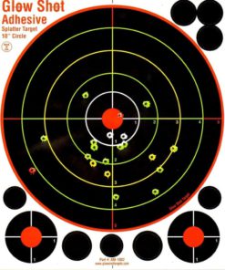 50 Pack - 10" Reactive Splatter Targets - Glowshot - Multi Color - Gun And Ri.. 5 182280773190 2
