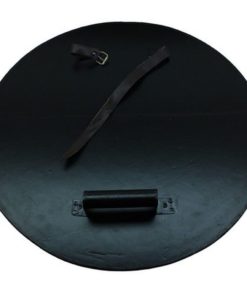 Svalinn Vikings Norsemen Handmade Shield - Hardwood Genuine Leather Wrapped 3 182280785690 1