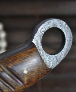 Hunting Knife - Damascus Steel - Handmade Knife - Work Of Art 12 182280786250 4