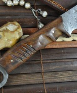 Hunting Knife - Damascus Steel - Handmade Knife - Work Of Art 13 182280786250 5