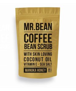 Mr. Bean Organic Coffee Scrub With Coconut Oil Vitamin E And Sea Salt - Manuk..