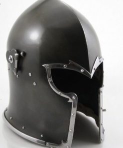 Alternative view of Medieval Barbute Helme Armour Helmet Roman Knight Helmets Armor Helmet Greek ..