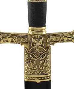 King Solomon Medieval Crusader Dagger Black 7 182280787884 2