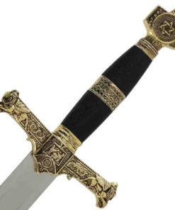 King Solomon Medieval Crusader Dagger Black 8 182280787884 3