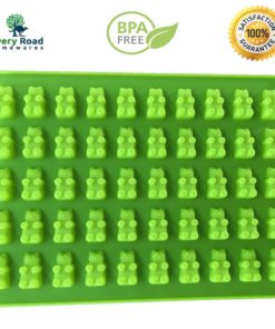 New Premium Gummy Bear Mold - 2 Pack - Bonus Dropper - 100 Bears On Trays + R.. 9 182280787948 2