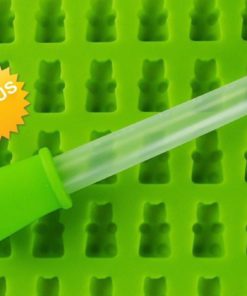 New Premium Gummy Bear Mold - 2 Pack - Bonus Dropper - 100 Bears On Trays + R.. 11 182280787948 4