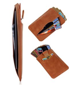 Rfid Blocking Wallet Marge Plus Slim Genuine Leather Card Holder Sleeve Walle.. 9 182280793952 2