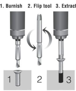 Damaged Screw Remover Set - Extractor Set By Aisxle - Easily Remove Stripped .. 12 182280794523 4