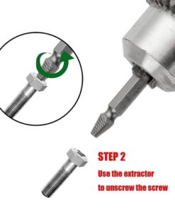Damaged Screw Remover Set - Extractor Set By Aisxle - Easily Remove Stripped .. 14 182280794523 6