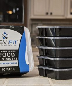 Inevifit Meal Prep Premium Quality 3 Compartment Food Containers Bpa Free Reu.. 17 182280795697 8