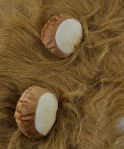 Gimilife Dog Costume Lion Mane Wig Light Brown 8 182280800209 3