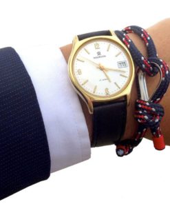 Alternative view of Skrt Cord Bracelet Adjustable Size Sailing Bracelet Nautical Accessories Gift