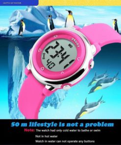 Uswat Children Digital Watch Outdoor Sports Watches Boy Kids Girls Led Alarm .. 12 182280803942 5