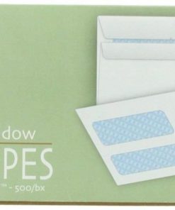 Quality Park #10 Double Window Envelopes Self-Sealing (Redi-Seal) 500 Envelop.. 8 182280804719 2
