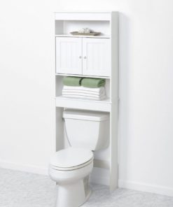 Alternative view of Zenna Home 9119W Cottage Collection Bathroom Spacesaver White