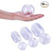 Fiery Youth Diy Clear Plastic Bath Bomb Mold With 3 Size 15 Set 30 Pieces Cl.. 16 182280809287 0