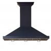 Z Line 8Kbb-36 760 Cfm Wall Mount Range Hood With Black Finish 36" 6 182280809301 0