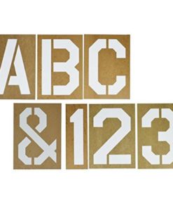 Duro Stencil-It Oil Board Stencil Set 12-Inch 4 182280810948 1