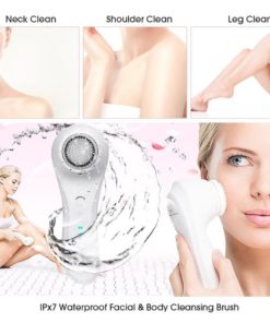 Electric Vibrating Sonic Face And Body Cleansing Brush Waterproof Skin Exfoli.. 15 182280813880 6