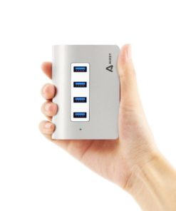 Aukey Usb Hub 4 Port Aluminium Built For Imac Macbook/ Pro/ Air Mac Mini And .. 8 182280814572 1