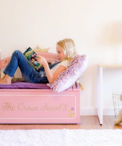 Alternative view of Levels Of Discovery Princess Toy Box Bench