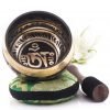 Silent Mind ~ Tibetan Singing Bowl Set ~ Om Mani Padme Hum ~ With Mallet & Si..