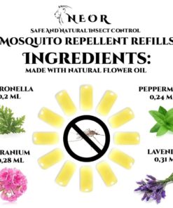 Mosquito Repellent Bracelet By Neor - All Natural Insect Repeller With 4 Orga.. 11 182280818147 3