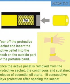 Mosquito Repellent Bracelet By Neor - All Natural Insect Repeller With 4 Orga.. 15 182280818147 7