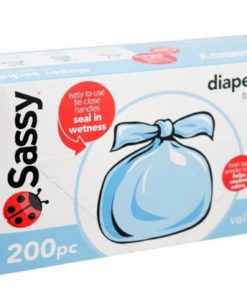 Sassy Baby Disposable Diaper Sacks 200 Count