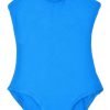 Am Clothes Girls Cute Strap Ballet Dancing Training Leotard Acid Blue 4T 13 182280818659 0