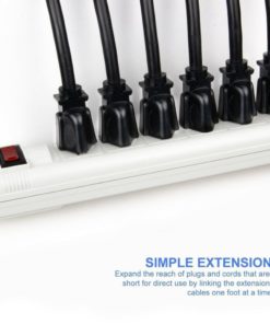 Etekcity 10 Pack Power Extension Cord 16Awg-13A Ul Listed 2015 Upgraded Versi.. 13 182280818992 5