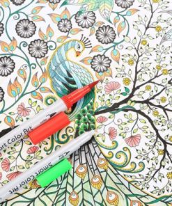 Smart Color Art - Dual Tip Brush Pens With Fineliner Tip Art Marker (48 Uniqu.. 24 182280819021 6