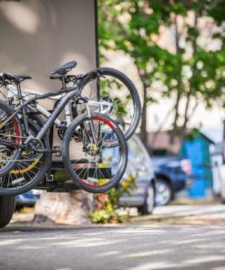 Alternative view of Swagman Mighty Rack - Around The Spare Rv Bike Rack