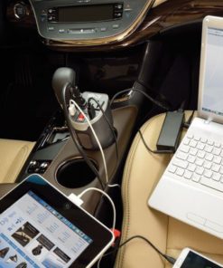 Tripp Lite 200W Car Power Inverter With 2 Outlets & 2 Usb Charging Ports Cup .. 8 182280820158 2