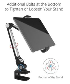 Pur - Universal Ipad Mount / Ipad Holder / Ipad Stand (Black) 13 182280821322 6