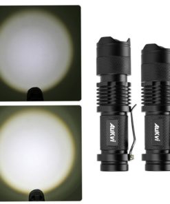 Alternative view of Aukvi 2Pcs Brightest Mini Flashlight Torch300 Lumen Led 3 Mode Tactical Flash..