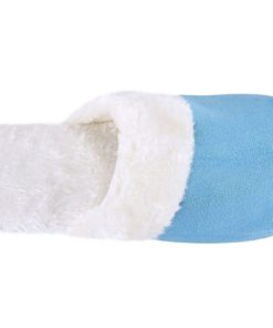 Alternative view of Urban Coco Women's Cozy Fleece Plush House Slipper Blue 5.5-6 B(M) Us