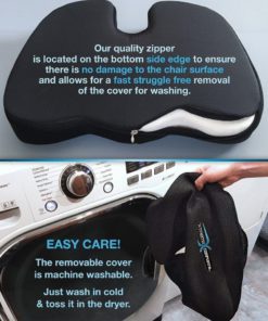 Coccyx Orthopedic Memory Foam Seat Cushion With Anti-Slip Bottom - Helps With.. 15 182280824801 6