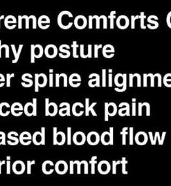 Coccyx Orthopedic Memory Foam Seat Cushion With Anti-Slip Bottom - Helps With.. 16 182280824801 7