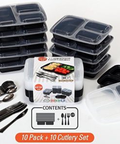 Alternative view of Readyfoody Meal Prep Containers 10 Sets