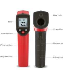 Tacklife Digital Infrared Thermometer Temperature Gun Non-Contact Accurate Wi.. 9 182280825077 1