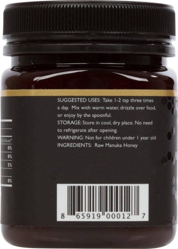 Kiva Certified Umf 15+ - Raw Manuka Honey (8.8 Oz) - $44.95