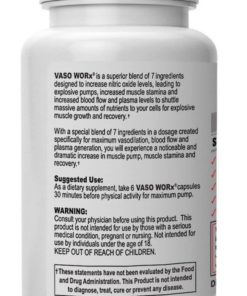 Superior Labs #1 Nitric Oxide Booster Vaso Worx - Superior Vasodilation- Phen.. 8 182281450516 2