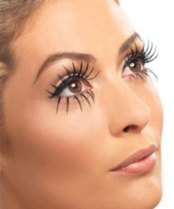 Fever Women's Black Top & Bottom Eyelashes One Size